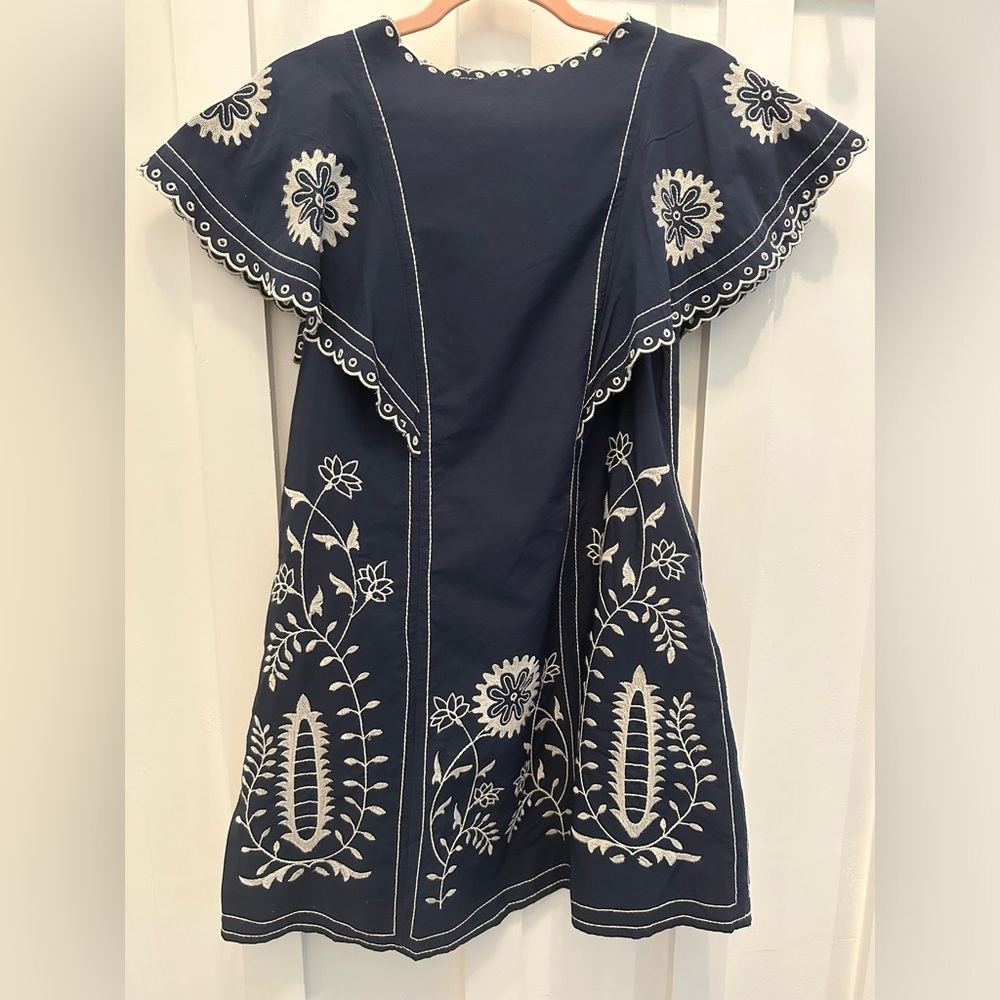 Anthropologie Embroidered Dress - Picture 4 of 4